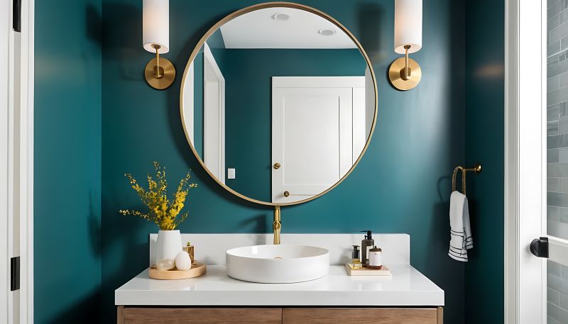 Brushed Gold Accents